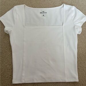 Hollister Square neck crop top